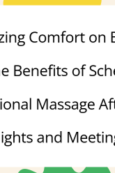 Maximizing Comfort on Business Trips